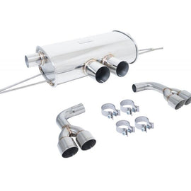 Megan Axle Back for X5M (F85) 2015+/X6M (F16) 2014+ w/Silver Polish Tips M ONLY MR-ABE-BX5M15