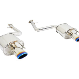 Megan Cat-Back OE-RS for Lexus IS250 14+ Burnt Roll Tip MR-ABE-LI14-VO