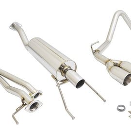 Megan Racing Catback Exhaust System for Toyota Tacoma 2016+ Twin Stainless Tip MR-CBS-TTA16-R3