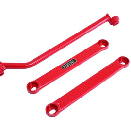 Megan Racing Rear Lower Bar for Lexus IS300 01-05 Red MR-SB-LI01RL-R