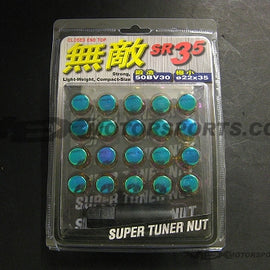 Muteki - SR35 Closed Ended Lug Nuts - Neo Chrome - 12x1.5mm