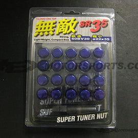 Muteki - SR35 Closed Ended Lug Nuts - Purple - 12x1.25mm