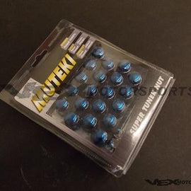 Muteki - Close Ended Lug Nuts w/ Key - 12x1.5mm - Blue 41886U