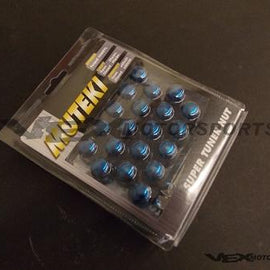 Muteki - Close Ended Lug Nuts w/ Key - 12x1.25mm - Blue 41885U