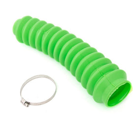 Rough Country 87182 (2) Neon Green Shock Boots w/ Clamps For Any Standard Shock