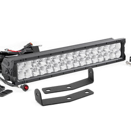 Rough Country 20-inch X5 Series Dual Row CREE LED Light Bar & Hidden Bumper Mounts Kit