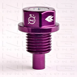 NRG MAGNETIC OIL PAN DRAIN PLUG FITS HONDA/ACURA PURPLE NOP-100PP