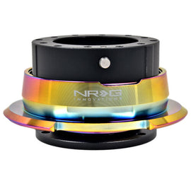 NRG GEN 2.8 QUICK RELEASE BLACK BODY W/NEO CHROME RING UNIVERSAL SRK-280BK-MC