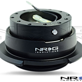 NRG GEN 2.8 QUICK RELEASE BLACK BODY W/BLACK RING UNIVERSAL SRK-280BK