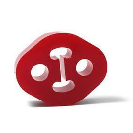 PERRIN EXHAUST HANGER SINGLE 12MM RED STANDARD LENGTH FOR 08+ IMPREZA/05+ LEGACY ASM-EXT-100