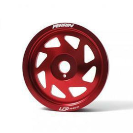 PERRIN CRANK PULLEY FOR BRZ/FR 15-16 WRX OR FA/FB ENGINES RED PSP-ENG-101RD