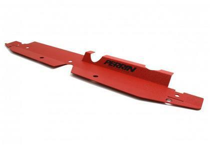 PERRIN RADIATOR SHROUD for 2008-2014 IMPREZA AFTERMARKET INTAKE RED WRINKLE PSP-ENG-510RD