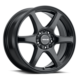 Raceline 146B MATRIX 15x7 4x100,4x108 GLOSS BLACK  (40mm) Wheel/Rim