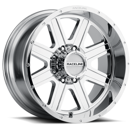 Raceline 940C HOSTAGE 18x9 8X165.1 CHROME  (00mm) Wheel/Rim