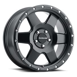 Raceline 946B BOOST 18x8 5X127 SATIN BLACK  (35mm) Wheel/Rim