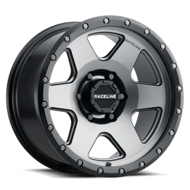 Raceline 946G BOOST 17x9 5X127 GUN METAL  (-12mm) Wheel/Rim