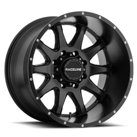 Raceline 930B SHIFT 17x9 5x127,5x139.7 SATIN BLACK (-12mm) Wheel/Rim