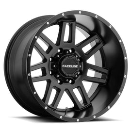 Raceline 931B INJECTOR 17x9 6x139.7,6x135 SATIN BLACK (-12mm) Wheel/Rim
