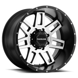 Raceline 931M INJECTOR 16x8 5x114.3,5x127 BLACK MACHINED FACE (0mm) Wheel/Rim 931M-68096-00