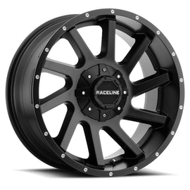 RACELINE TWIST BLACK 20X9 BLANK-12mm Wheel/Rim