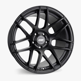 ESR RF1 18X8.5 5X105 (CUSTOM DRILL) +30 MATTE BLACK FACE MATTE BLACK LIP 88550030 RF1MBLK 5X105