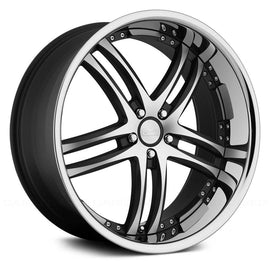 CONCEPT ONE RS-55 22X10.5 ET25-42 5(108-115) MATE BLACK/MACHINED 66.5 Wheel