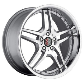 MRR RW2 19x8.5 5x112 +32 SILVER/MACHINED LIP 1 WHEEL/RIM