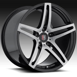 MRR RW5 19x11 5x1+30 +52 BLACK 1 WHEEL/RIM