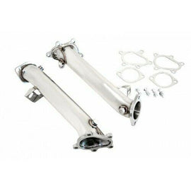 Manzo Stainless Steel Downpipe/Testpipes for Nissan GTR 2009 R35 PAIR TP-194