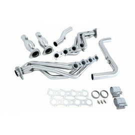 Manzo Stainless Header+Downpipe for Ford F150 99-04 5.4L V8 Supercharged TP-204