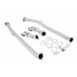 Manzo Stainless Steel Downpipe for Nissan 300zx Turbo 4pc TP-117