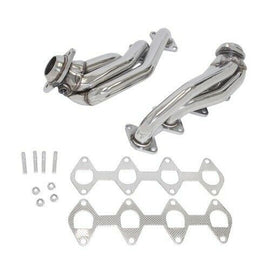 Manzo Stainless Steel Header for Ford Mustang GT 4.6L 2005-2008 TP-172 MZ-B220-V8