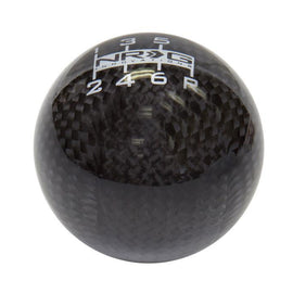 NRG Ball Style Black Carbon Fiber - Heavy Weight - 6 Speed - (480g / 1.1lbs) SK-300BC-1-W