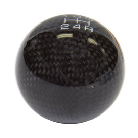 NRG Ball Style Universal Black Carbon Fiber - 5 Speed pattern - No Logo SK-300BC-2