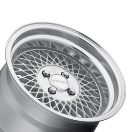 KLUTCH SL1 15X8.5 ET17 4X100 SILVER 1 RIM/WHEEL
