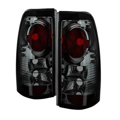 SPYDER EURO STYLE TAIL LIGHTS SMOKE FOR CHEVY SILVERADO 1500/2500 99-02 5002099