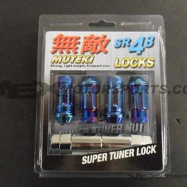 Muteki - SR48 Lock Set 12x1.25mm - Burnt Blue