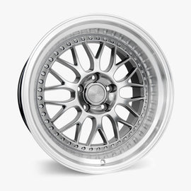 ESR 17X8.5 5X108 (CUSTOM DRILL) +30 72.56 HYPER BLACK MACHINE LIP SR01 78551430 78551430 SR01HB-ML 5X108