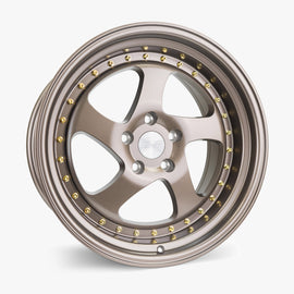 ESR SR02 18X9.5 5X120 (CUSTOM DRILL) +35 MATTE BRONZE FACE MATTE BRONZE LIP 89551435 SR02MBRNZ 5X120