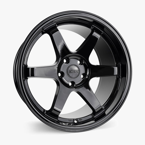 ESR 17X8.5 5X100 +30 72.56 FULL GLOSS BLACK SR07 78550030 SR07GBLK Wheel/Rim 78550030 SR07GBLK