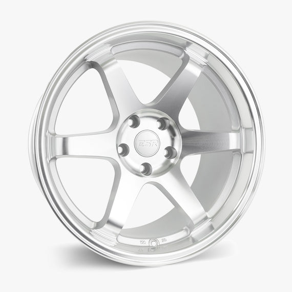 ESR SR07 19X9.5 5X114.3 +35 HYPER SILVER FACE MACHINED LIP 99551435 SR07MF-ML 99551435 SR07MF-ML