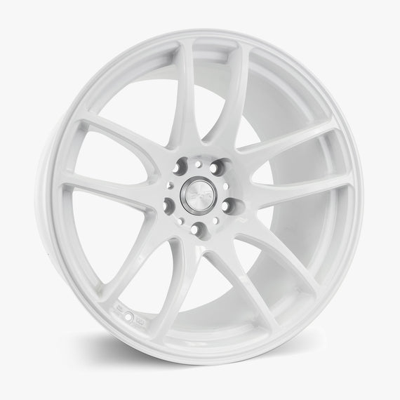 ESR SR08 17X8.5 5X114.3 +30 GLOSS WHITE FACE GLOSS WHITE LIP Wheel/Rim 78551430 SR08WHT