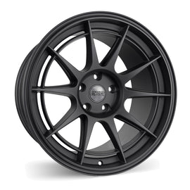 ESR SR13 18X10.5 5X108 (CUSTOM DRILL) +15 MATTE BLACK FACE HYPER BLACK LIP 80551415 SR13MBLK 5X108