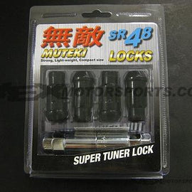 Muteki - SR48 Lock Set 12x1.25mm - Black