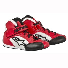 ALPINESTARS TECH 1-KS SHOE RED WHITE SZ 12.5