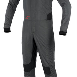 ALPINESTARS SUPERTECH SUIT ANTHRACITE BLACK RED SZ 52