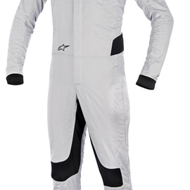 ALPINESTARS SUPERTECH SUIT SILVER RED SZ 60