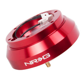 NRG Short Hub Red for Nissan 240sx S13 S14 / 300zx / Pickup 88-97 / Altima 93-06 / Maxima 89-98