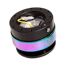 NRG Quick Release 2.0 - Black Body/Neo Chrome Ring SRK-200BK/MC