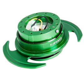 NRG Quick Release 3.0 kit - Green Body/Green Ring w/ Handles SRK-650GN